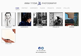 Site de la photographe Anna Lubeigt