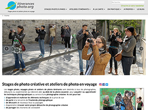 Stages et ateliers de photographie numérique en voyage